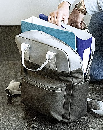 BR BIBLIORAFT A4 7CM PP WAVE COLOR CODE ONIX 2043790 [6]