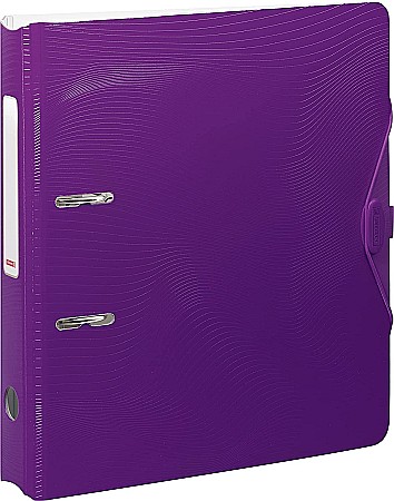 ORGANIZARE SI ARHIVARE - BR BIBLIORAFT A4 5CM PP WAVE COLOR CODE VIOLET 2043560