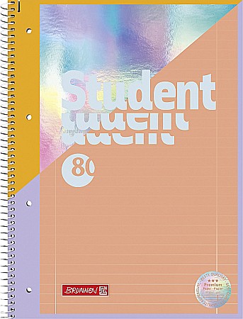 Caiete scolare - BR CAIET A4 80F SPIRA SI PERFORATII INTOXICATE LINII 6792769