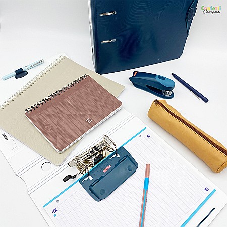 BR BIBLIORAFT A4 5CM PP WAVE DENIM 2043539 [3]