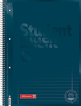 Caiete Elegante - BR CAIET A4 80F SPIRA SI PERFORATII ALBASTRU DENIM COLOR CODE LINII 67927139