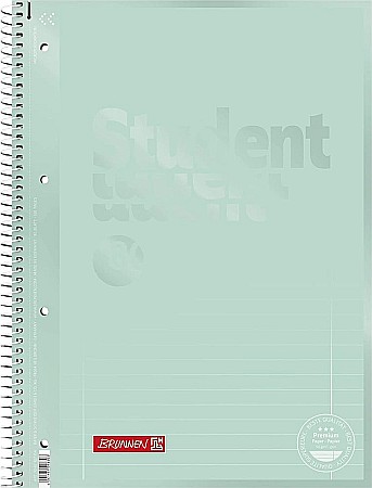 RECHIZITE SCOLARE - BR CAIET A4 80F SPIRA SI PERFORATII VERDE MENTA COLOR CODE LINII 67927154