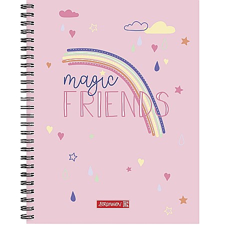 BR CAIET DE LUCRU 80F MAGIC RAINBOW 62091222 [0]