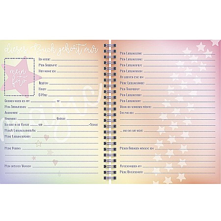 BR CAIET DE LUCRU 80F MAGIC RAINBOW 62091222 [1]