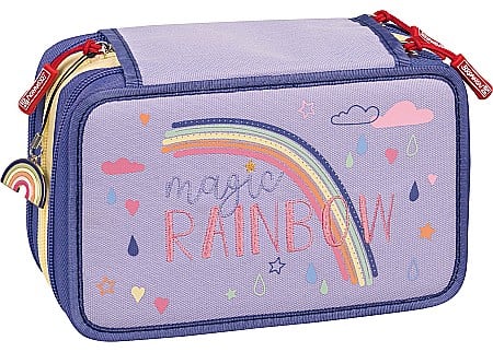 RECHIZITE SCOLARE - BR PENAR ECHIPAT 3 FERMOARE BRUNNEN MAGIC RAINBOW 49121222