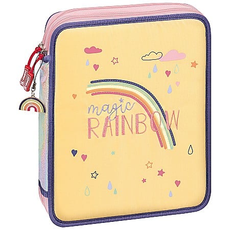 RECHIZITE SCOLARE - BR PENAR ECHIPAT 2 FERMOARE XXL MAGIC RAINBOW 49126222