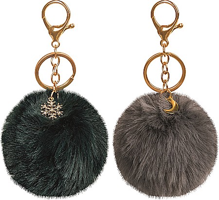 Breloc/ Inel chei, Eticheta bagaje - BR BRELOC CHEI DARK PLUSH 2730908