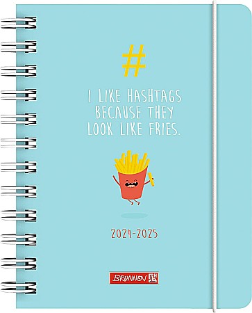 BR AGENDA SCOLARA SPIRA A6 PP DATATA ZILNIC 2024-2025 CU ELASTIC FRIES 71755035 [0]