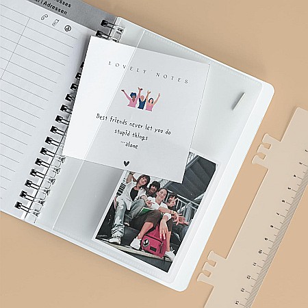 BR AGENDA SCOLARA SPIRA A6 PP DATATA ZILNIC 2024-2025 CU ELASTIC BLACK MARBLE 71755085/71855085 [4]