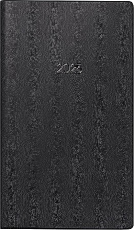 BR AGENDA DATATA SAPTAMANAL BRUNNEN 9*15CM 2025 NEGRU 75528905 [0]