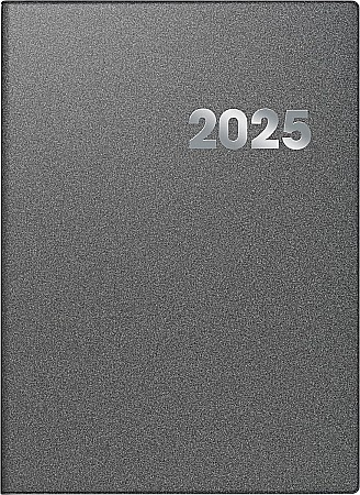 AGENDE, CALENDARE, PLANNERE - BR AGENDA DATATA ZILNIC BRUNNEN A4 2025 PP GRI METALIC 78965905