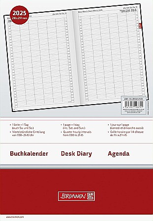 BR AGENDA DATATA ZILNIC BRUNNEN A4 2025 PP GRI METALIC 78965905 [2]