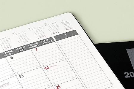 BR AGENDA DATATA LUNAR SLIMLINE B5 2025 BALADEK NEGRU 73933905 [3]