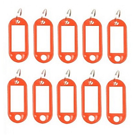 MIJLOACE DE PREZENTARE - ND ETICHETE CHEI CASA PLASTIC ROSU 10/SET CSA0049 RO