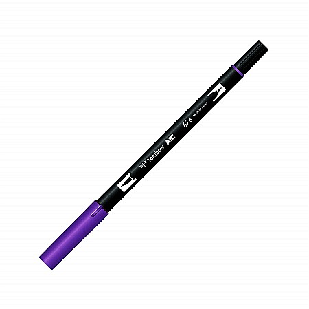 CON MARKER TIP ACUARELA 2 CAPETE TOMBOW ROYAL PURPLE ABT-676 [1]