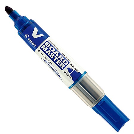 DAC MARKER PILOT WHITEBOARD VARF M ALBASTRU [1]