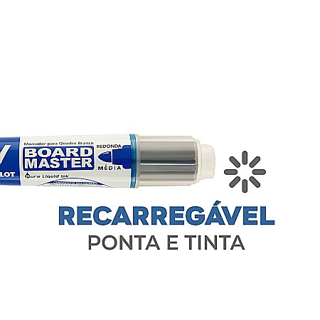 DAC MARKER PILOT WHITEBOARD VARF M ALBASTRU [4]