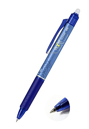 DAC ROLLER PILOT FRIXION CLICKER 0.5 ALBASTRU PBLRT-FR5L12 [1]