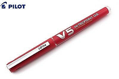 INSTRUMENTE DE SCRIS - DAC ROLLER PILOT HI-TECPOINT 0.5 ROSU REINCARCABIL