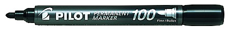 DAC MARKER PERMANENT PILOT VARF ROTUND NEGRU PSCA-100-B [1]