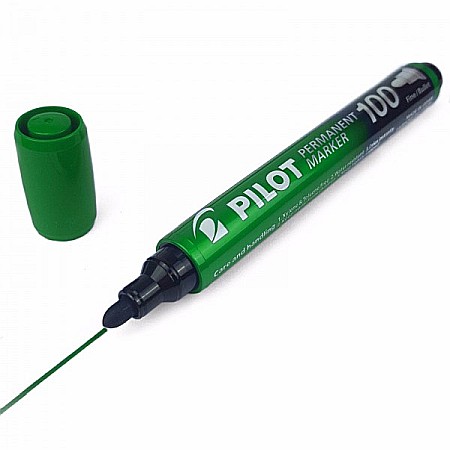 DAC MARKER PERMANENT PILOT VARF ROTUND VERDE PSCA-100-G [2]