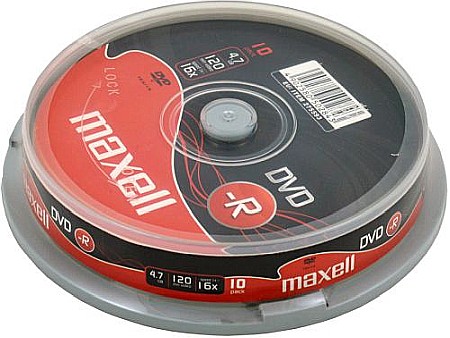 ACCESORII IT - TEC DVD MAXELL 10/SET 275593.40.TW