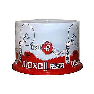 ACCESORII IT - NEO DVD MAXELL 50/SET PRINTABIL DVD-R 4.7GB