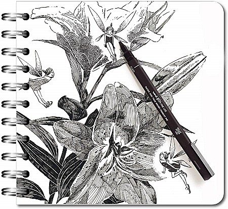 LEG LINER UNI PIN 0.4MM L52 NEGRU [3]