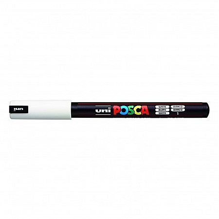 MARKER UNI POSCA VARF METALIC 0.7MM PC1MR M839/34748 ALB [1]