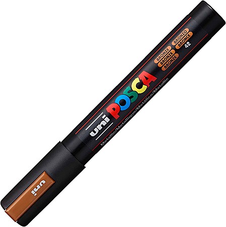 Markere universale Posca Uni - MARKER UNI POSCA UNIVERSAL 5M 1.8-2.5 MM M1435 BRONZ