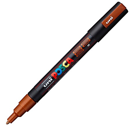 MARKER UNI POSCA UNIVERSAL 3M 0.9-1.3 MM M438/26504 BRONZ [1]