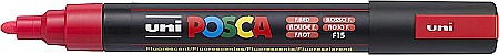 MARKER UNI POSCA UNIVERSAL 5M 1.8-2.5 MM M1457/44315 ROSU FLUORESCENT [1]