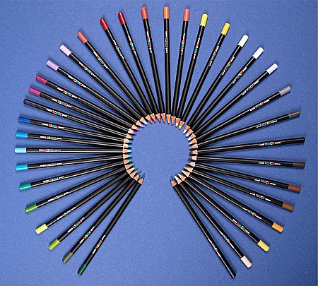 SET 36 CREIONE PASTEL ULEIOS POSCA KPE-100 C3945 [2]