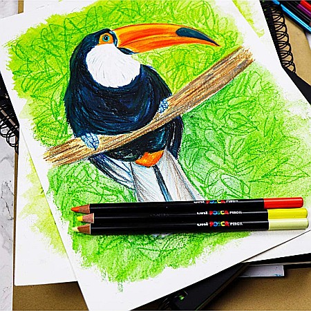 SET 36 CREIONE PASTEL ULEIOS POSCA KPE-100 C3945 [3]