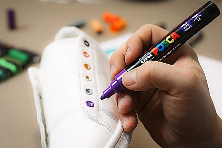 MARKER UNI POSCA UNIVERSAL 5M 1.8-2.5 MM M1281/36945 PORTOCALIU CAISA [4]