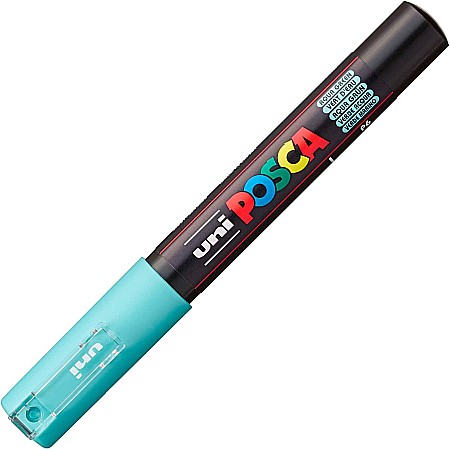 Markere universale Posca Uni - MARKER UNI POSCA UNIVERSAL 3M 0.9-1.3 MM M1434/36944 AQUA GREEN