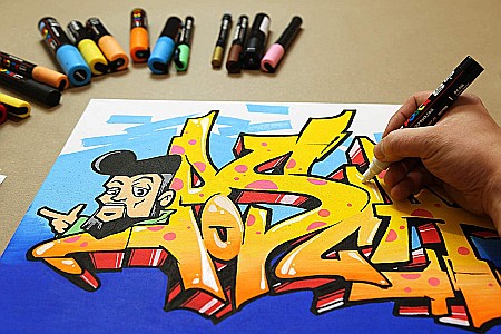 MARKER UNI POSCA UNIVERSAL 3M 0.9-1.3 MM M1434/36944 AQUA GREEN [2]