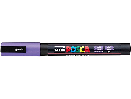 MARKER UNI POSCA UNIVERSAL 3M 0.9-1.3 MM M1271/36941 MOV LAVANDA [1]