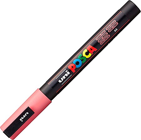 Markere universale Posca Uni - MARKER UNI POSCA UNIVERSAL 3M 0.9-1.3MM M1431/36940 ROZ CORAL