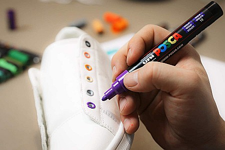 MARKER UNI POSCA UNIVERSAL 1M 0.7 MM M1450/43653 SKY BLUE [4]