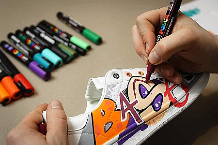 MARKER UNI POSCA UNIVERSAL 1M 0.7 MM M1450/43653 SKY BLUE [5]