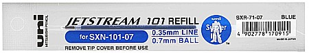 LEG MINA PIX UNI SXR-71-07C ALBASTRU Uniball jetstream refill-SXN-101-07N [1]