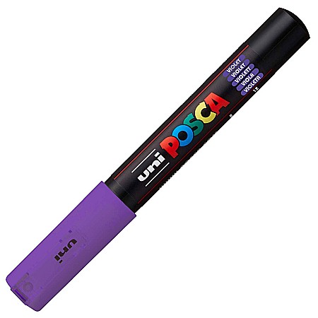 Markere universale Posca Uni - MARKER UNI POSCA UNIVERSAL 1M 0.7 MM M253/26496 VIOLET