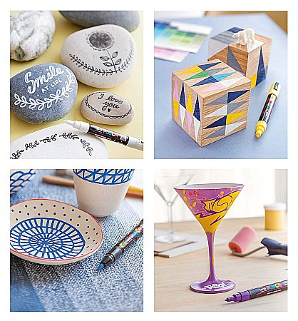 MARKER UNI POSCA UNIVERSAL 1M 0.7 MM M253/26496 VIOLET [2]