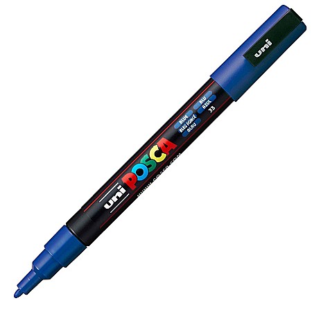 MARKER UNI POSCA UNIVERSAL 3M 0.9-1.3MM M194/14146 BLUE [1]