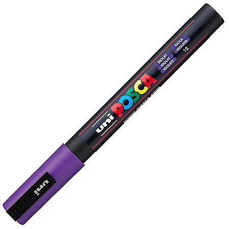 Markere universale Posca Uni - MARKER UNI POSCA UNIVERSAL 3M 0.9-1.3 MM M293/14147 MOV