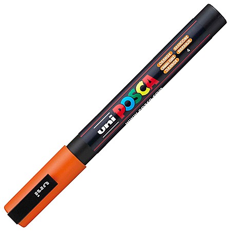 Markere universale Posca Uni - MARKER UNI POSCA UNIVERSAL 3M 0.9-1.3 MM M833/14148 PORTOCALIU