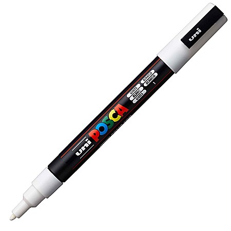 MARKER UNI POSCA UNIVERSAL 3M 0.9-1.3 MM M294/14145 ALB [1]