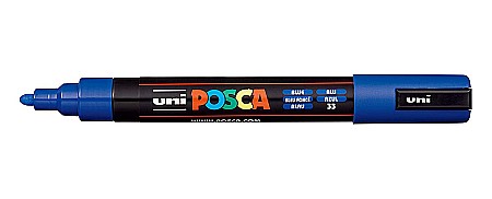 MARKER UNI POSCA UNIVERSAL 5M 1.8-2.5 MM M173/14162 ALBASTRU INCHIS [1]