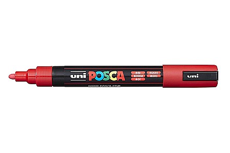 MARKER UNI POSCA UNIVERSAL 5M 1.8-2.5 MM M175/14165 ROSU [1]